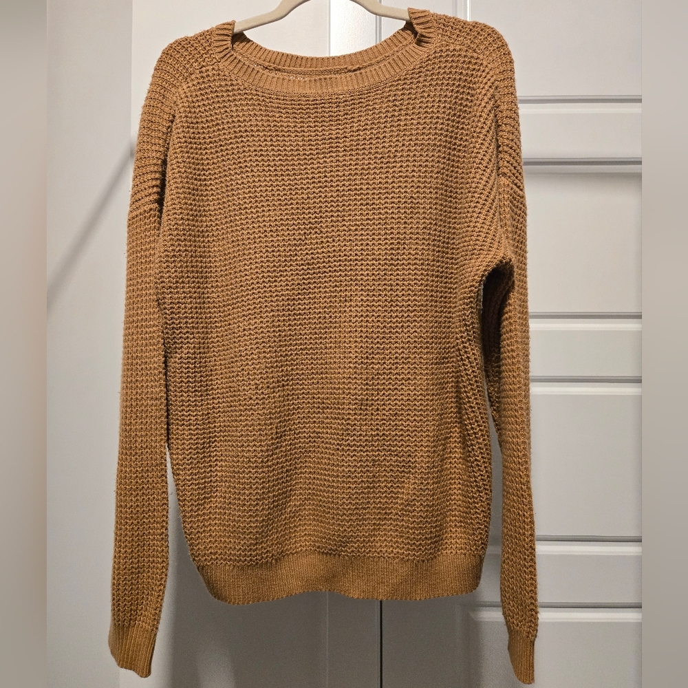 George Warm Brown Knit Sweater